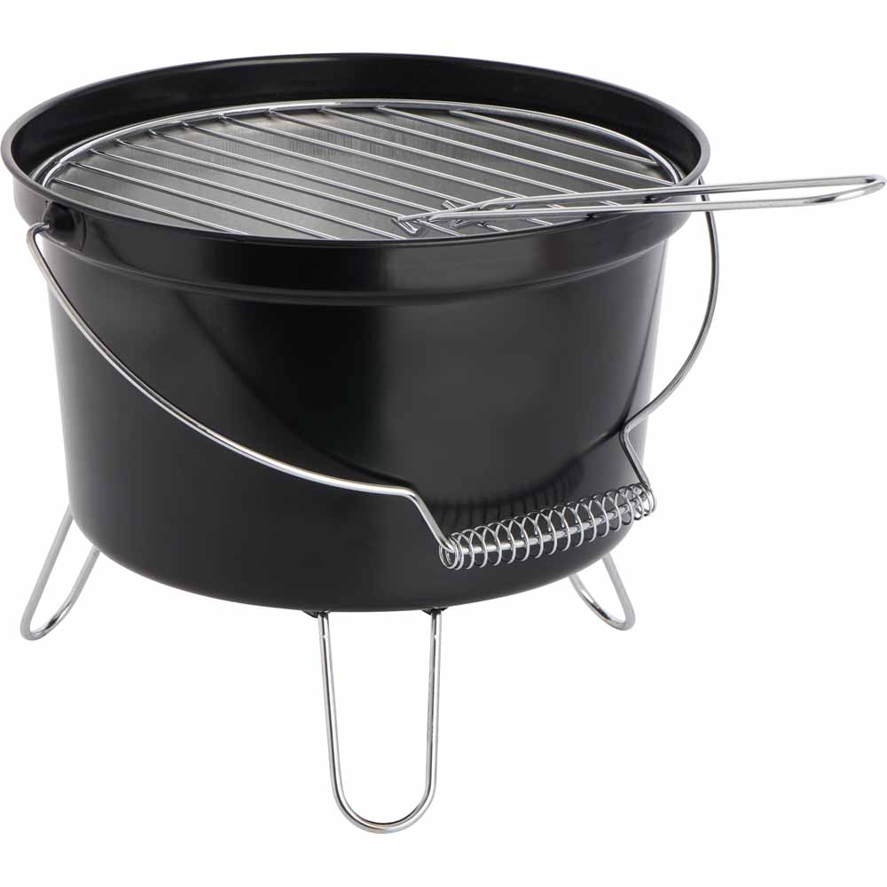 Wilko Bucket Camping BBQ Wilko
