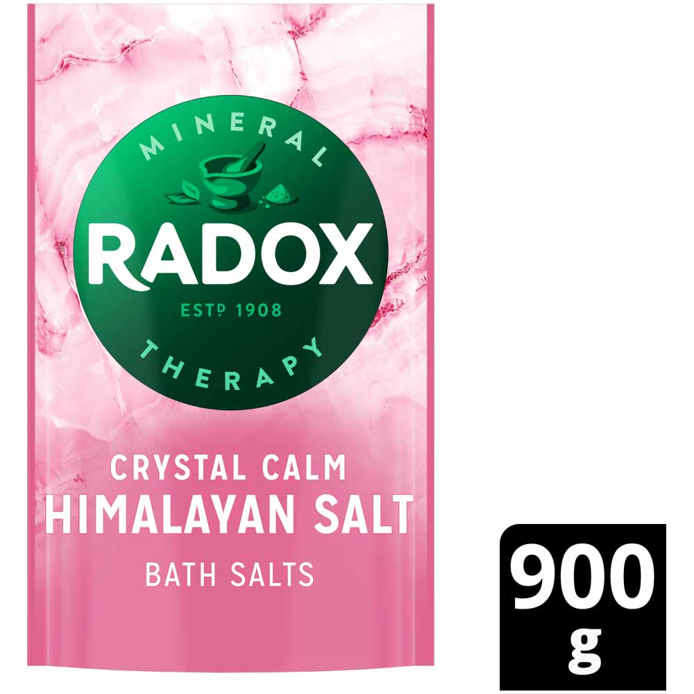 Radox Himalayan Salt Bath Salts Crystal Calm 900g Image 1