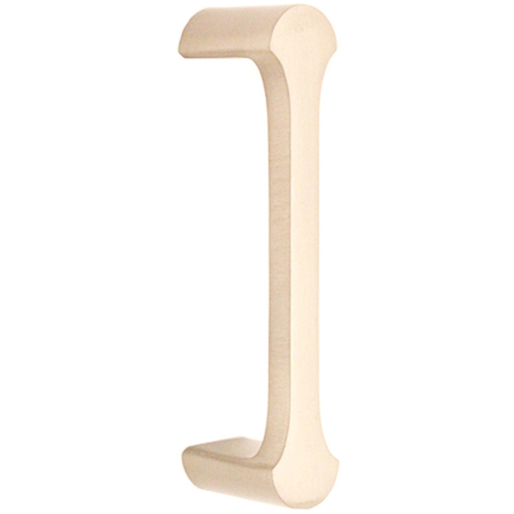 Spira Brass Tulip Satin Nickel Cabinet Pull Handle 115mm Image 1