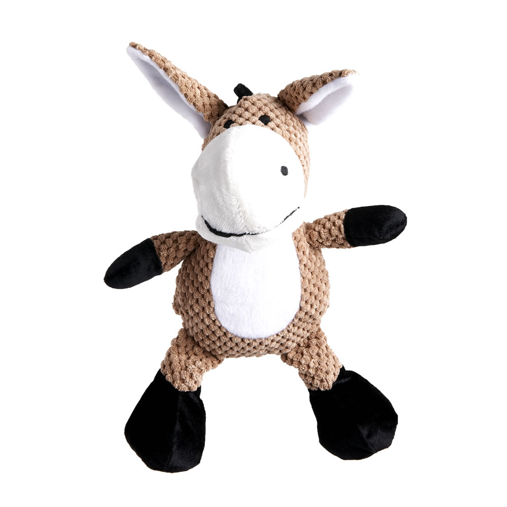 Single Wilko Plush Dog Toy in Assorted styles Image 4