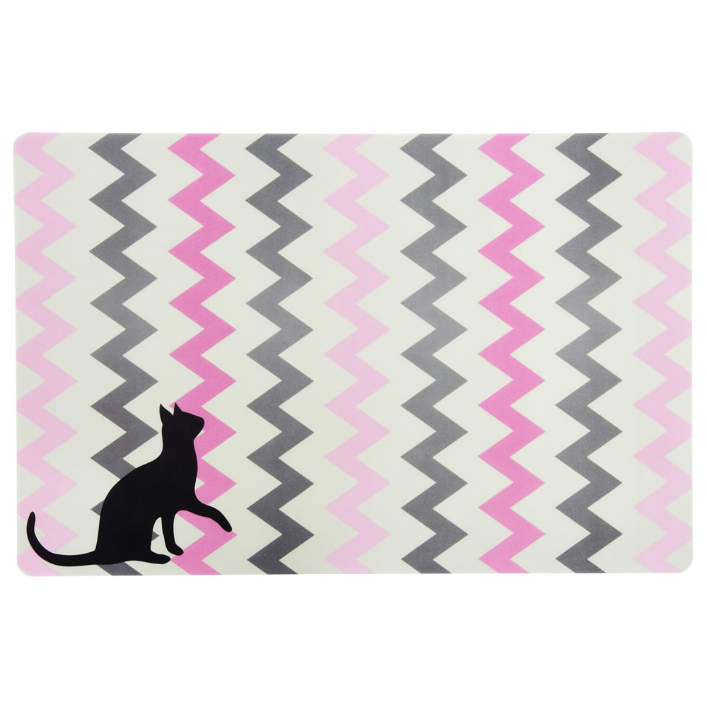Single Wilko Cat Placemat in Assorted styles Image 6