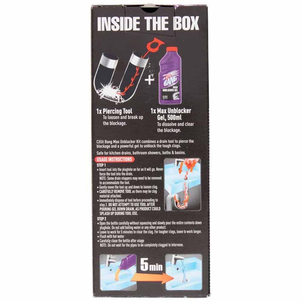 Cillit Bang Drain Unblocker Kit Image 3
