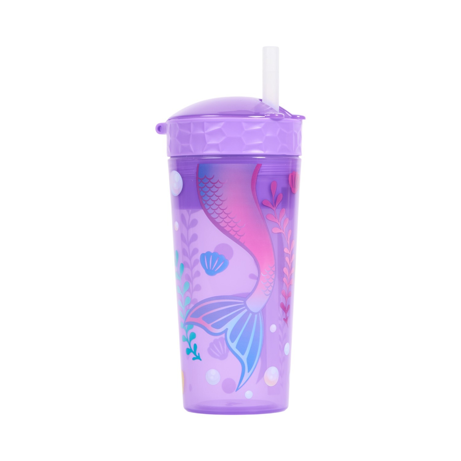 Mermaid Tumbler with Snack Compartment Purple Image 2