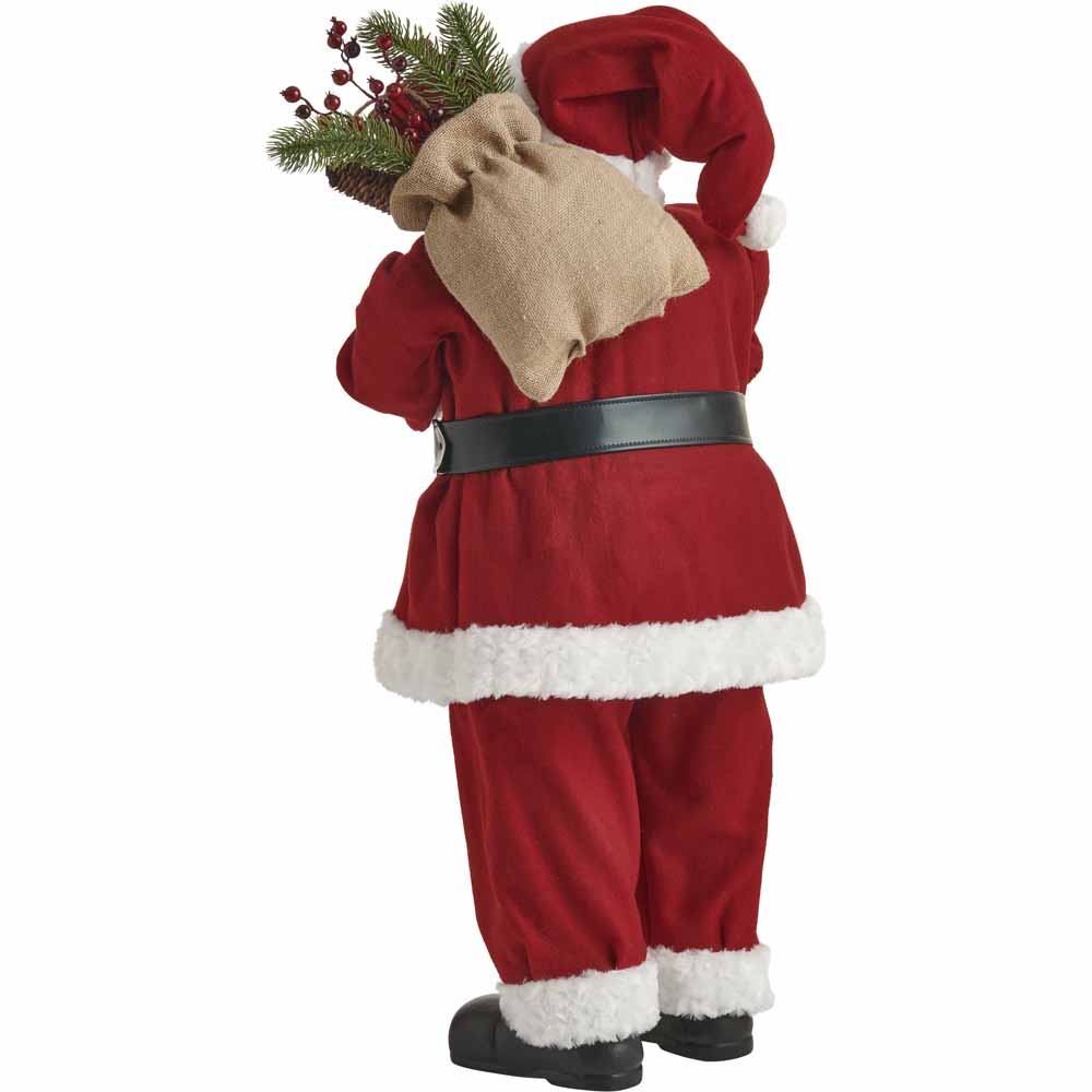Wilko Large Cosy Standing Santa Figurine Image 3