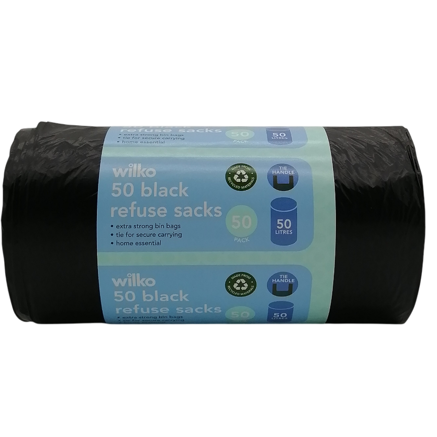 Tie Handle Refuse Sacks 50L 50 Image