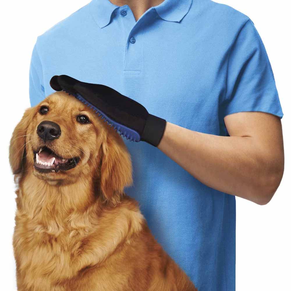 JML True Touch Pet Grooming Glove Wilko