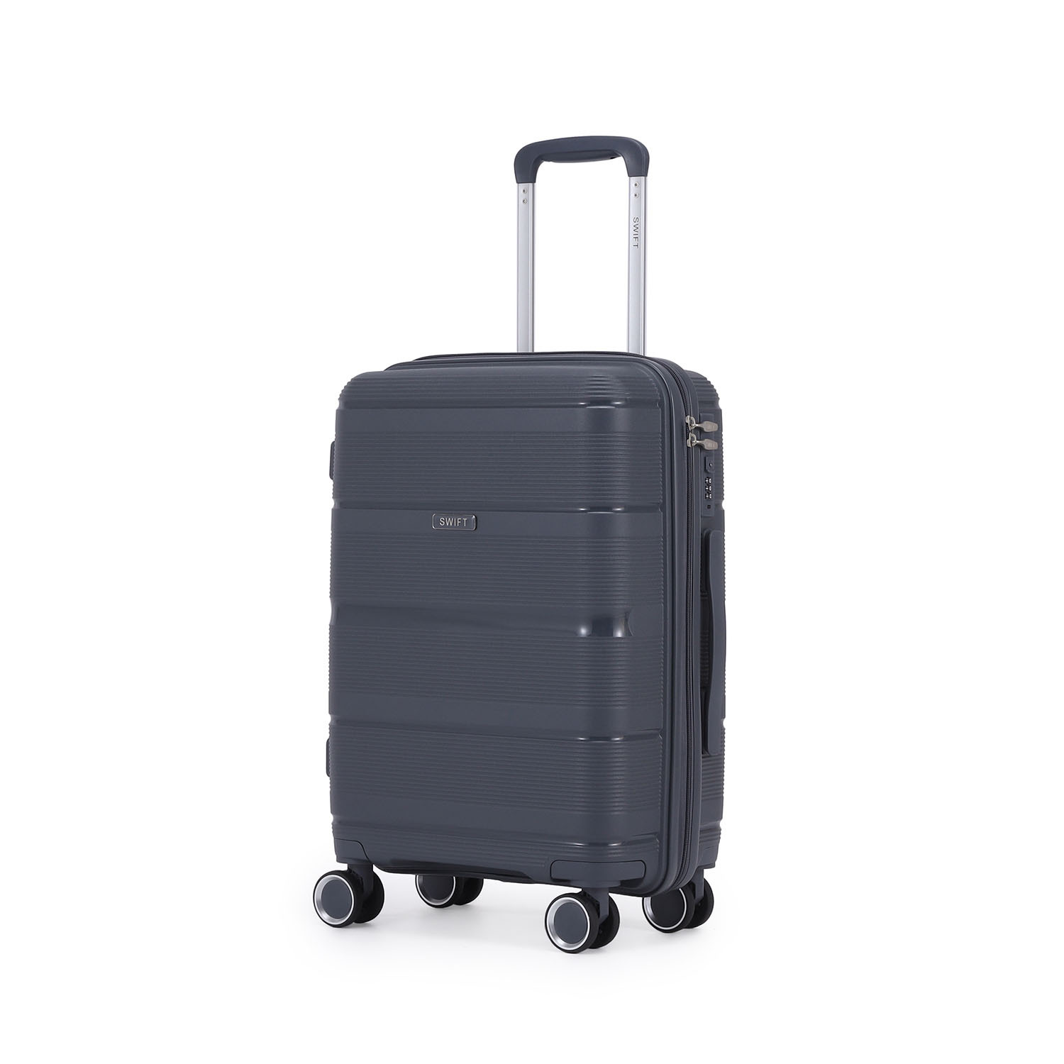 Swift Discovery Luggage Dark Grey Cabin Case Image 2