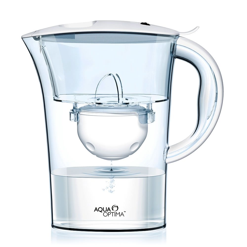 Aqua Optima Clarion Water Filter Fridge Jug Capacity 2.1L Wilko
