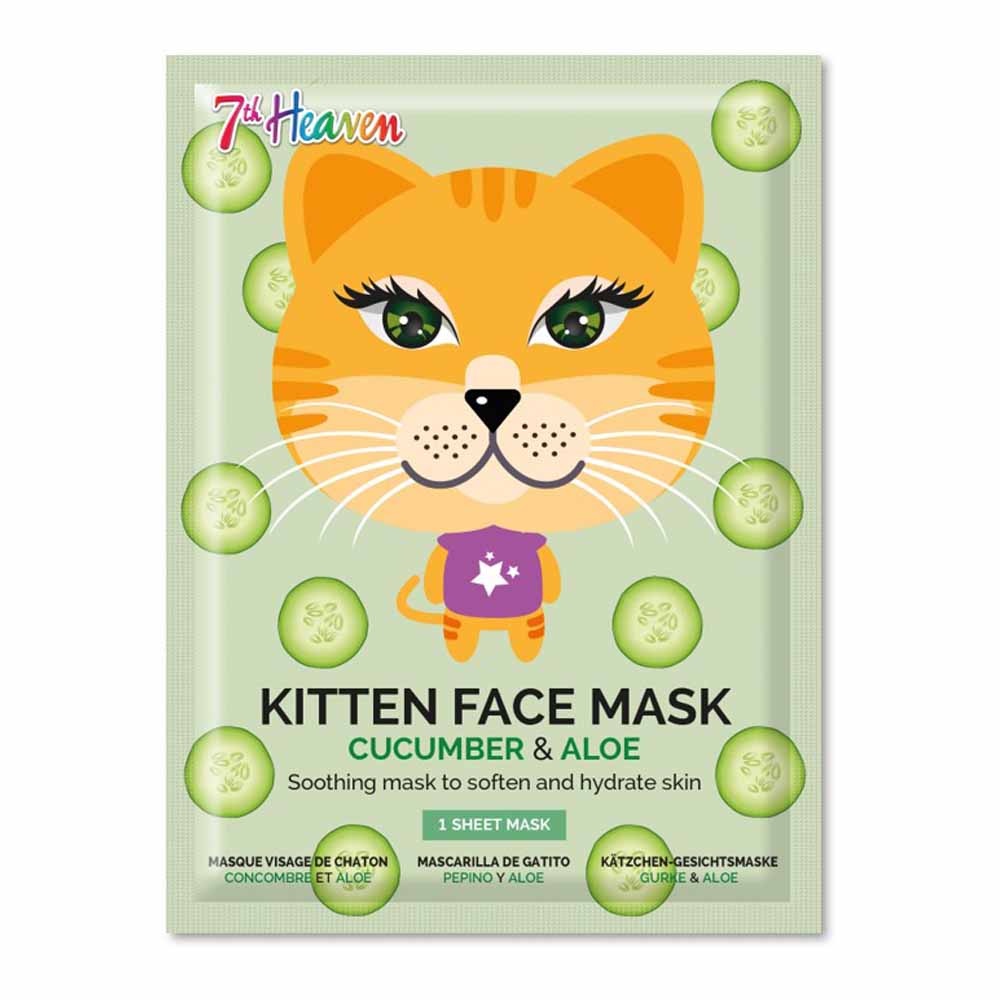 Face Food Kitten Face Mask Image