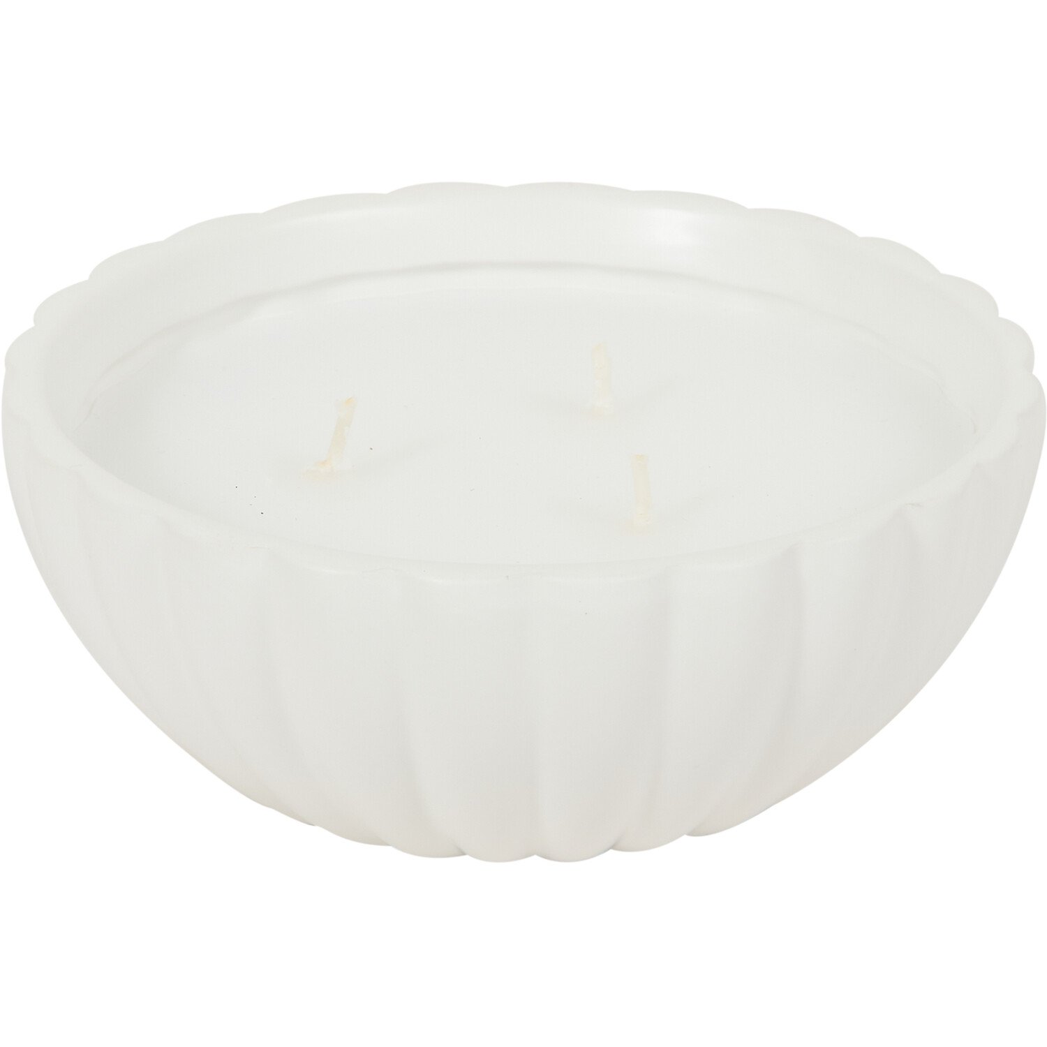 Bourbon Vanilla Ball Candle  - Blue or White Image 2