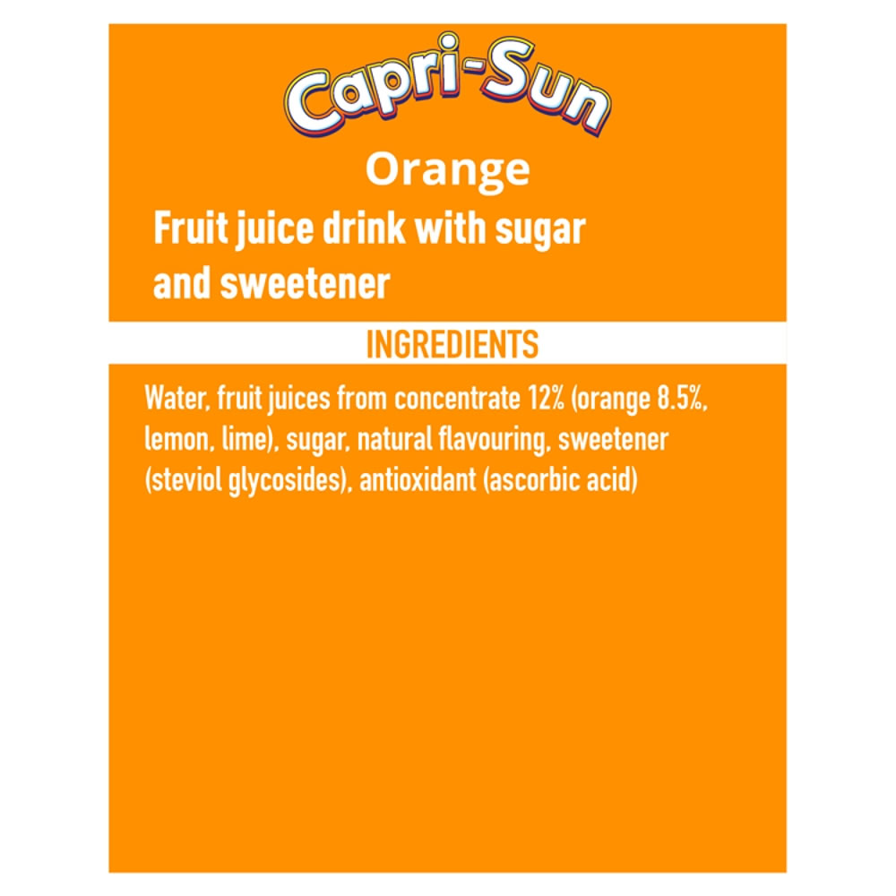 Capri Sun Orange 330ml Image 2