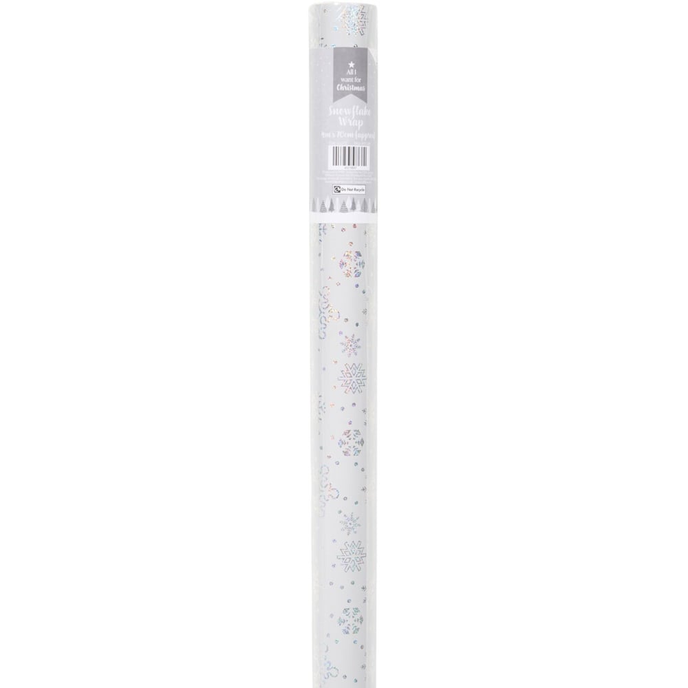 Snowflake Gift Wrap Image 10