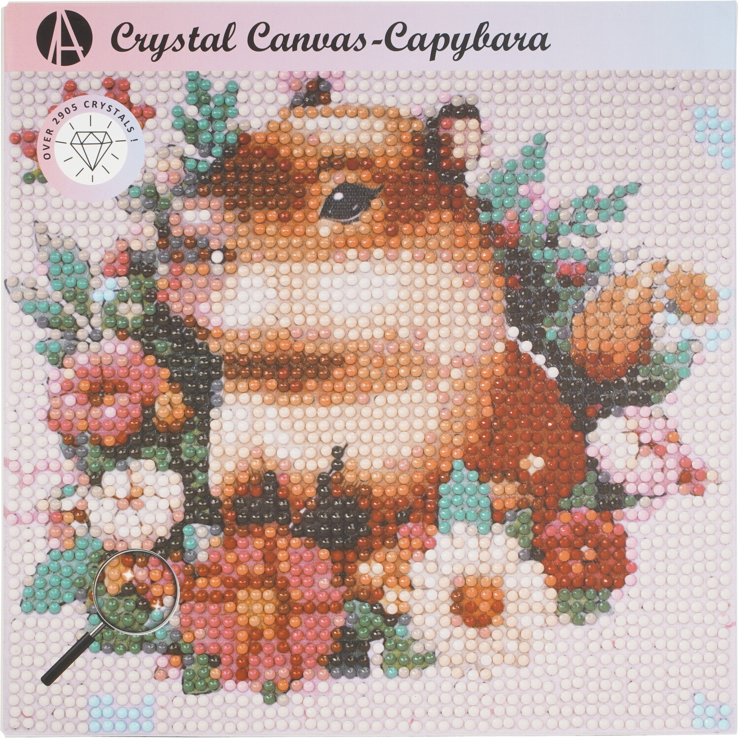 Capybara Crystal Canvas Kit Image 2
