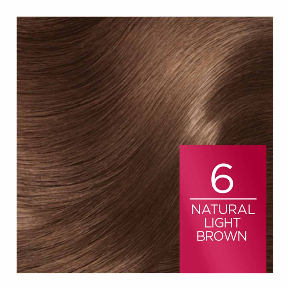 L'Oreal Paris Excellence Creme 6 Natural Light Brown Permanent Hair Dye Image 5