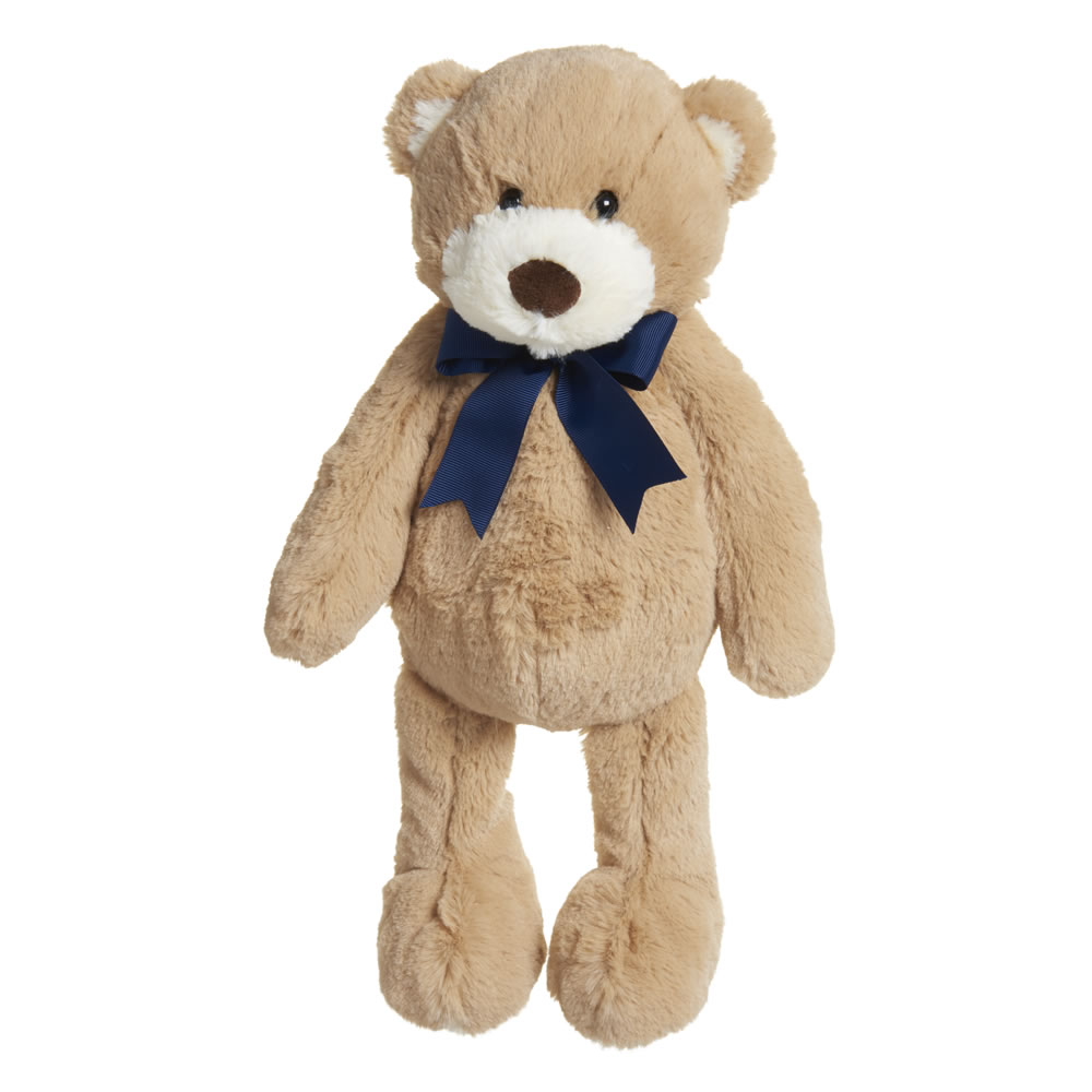Wilko Bertie the Bear Plush Soft Toy 24cm Image 1