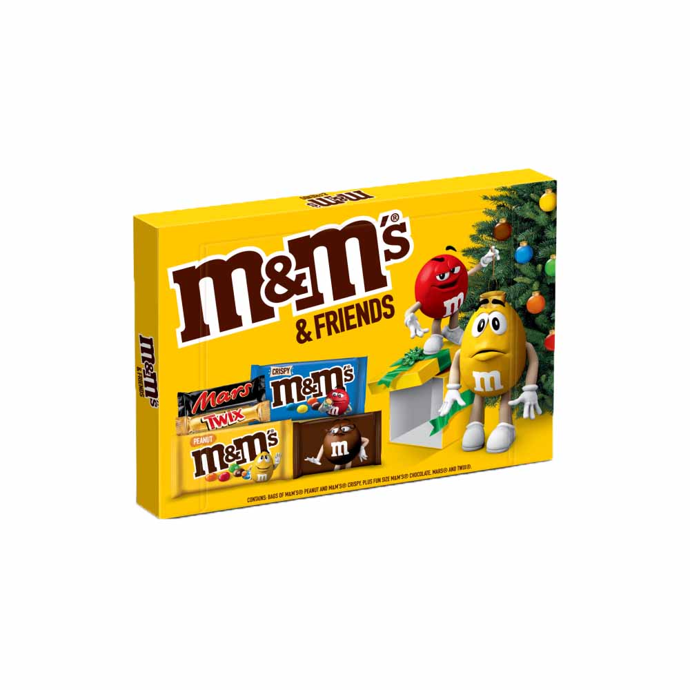 M&Ms & Friends Peanut Medium Selection Box 139g Image 2