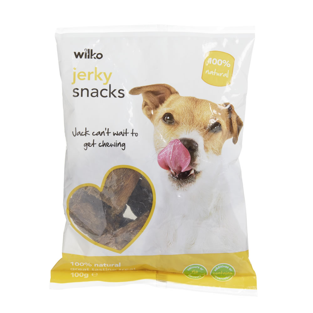 Wilko Jerky Snacks Dog Treats 100g Image