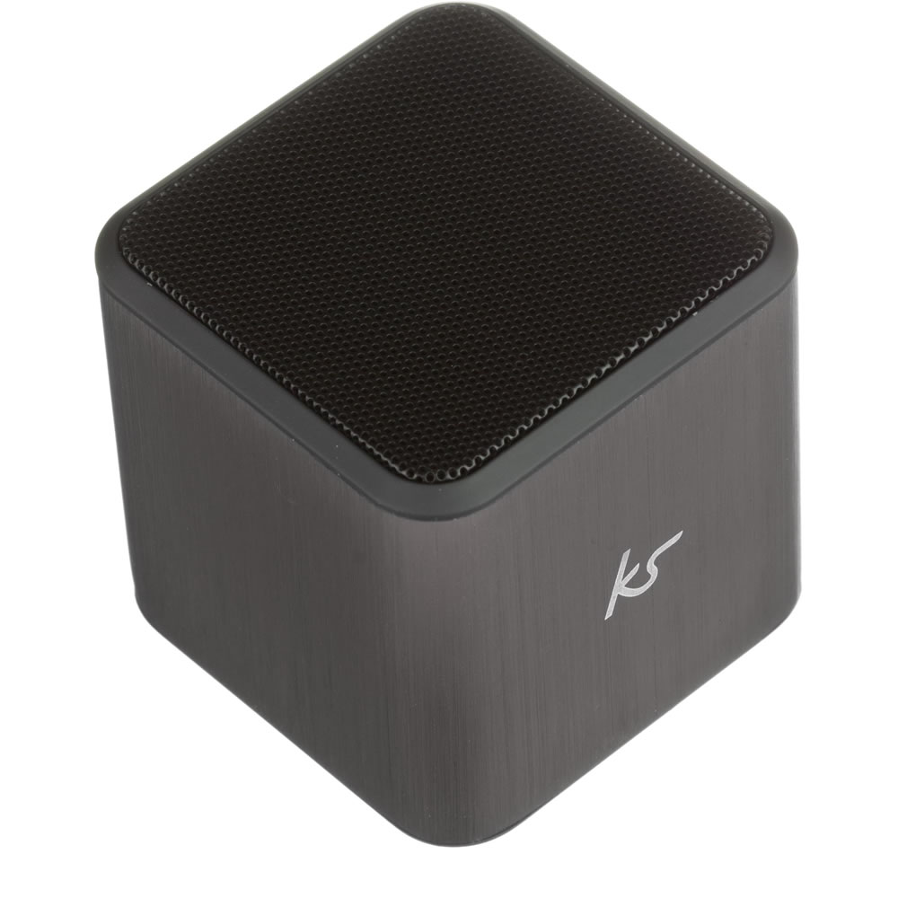 KitSound Metal Cube Bluetooth Speaker Image 2