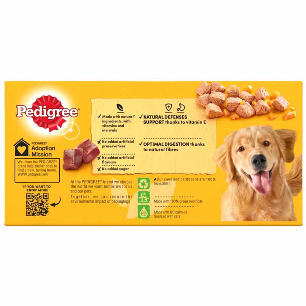 Pedigree Mixed Selection in Jelly Tinned Adult Dog  Food 6 x 385g Image 5