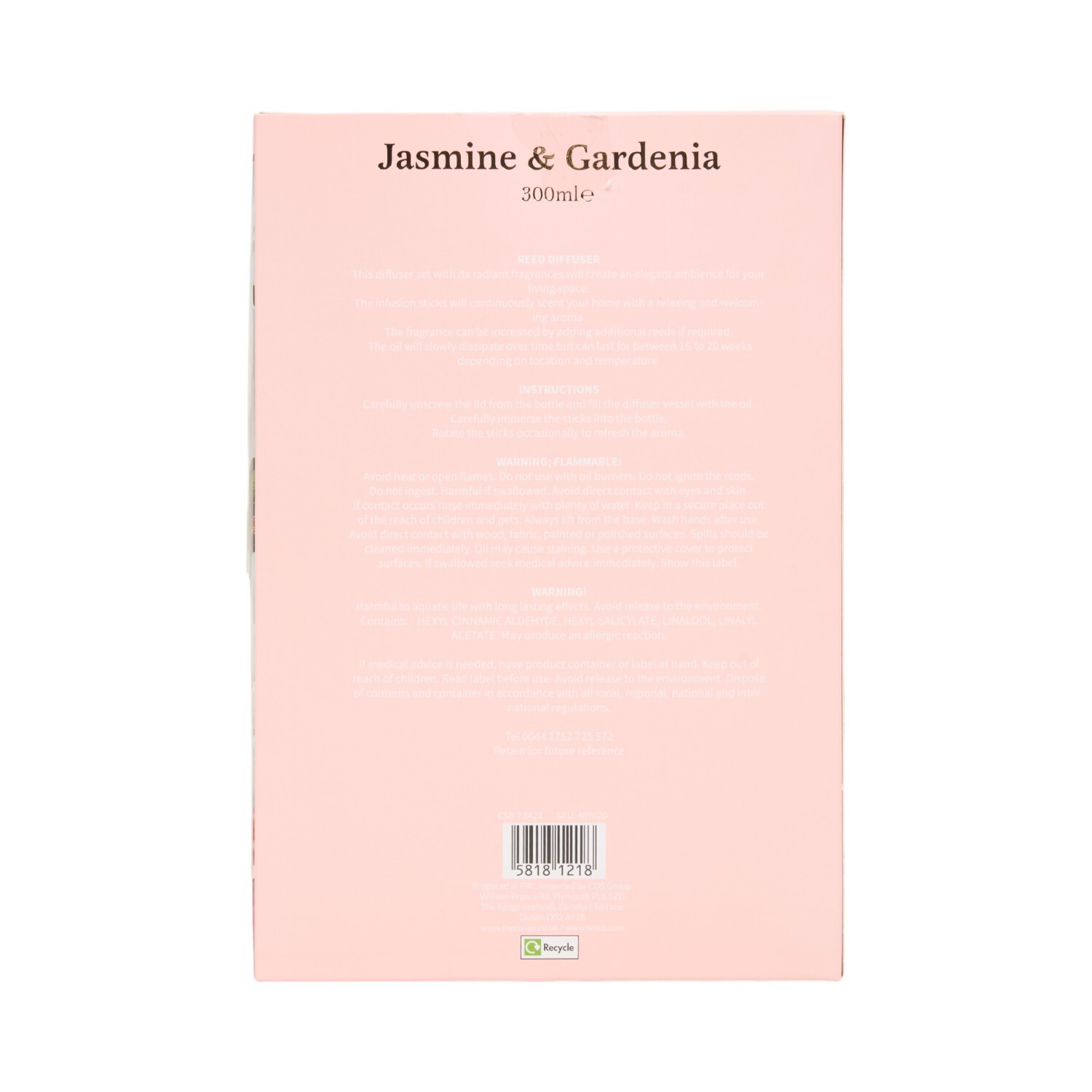 Jasmine and Gardenia Diffuser Image 6