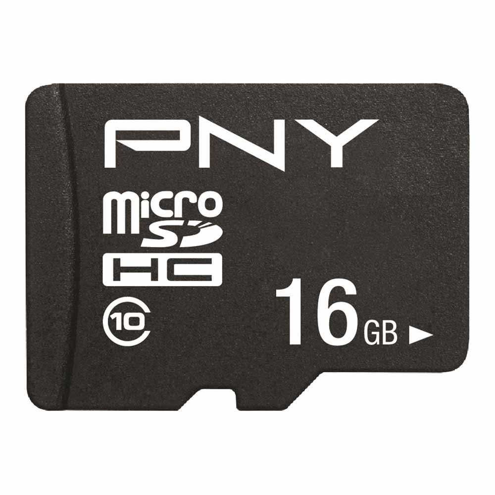 PNY 16GB microSD Class 10 and SD Adaptor Image
