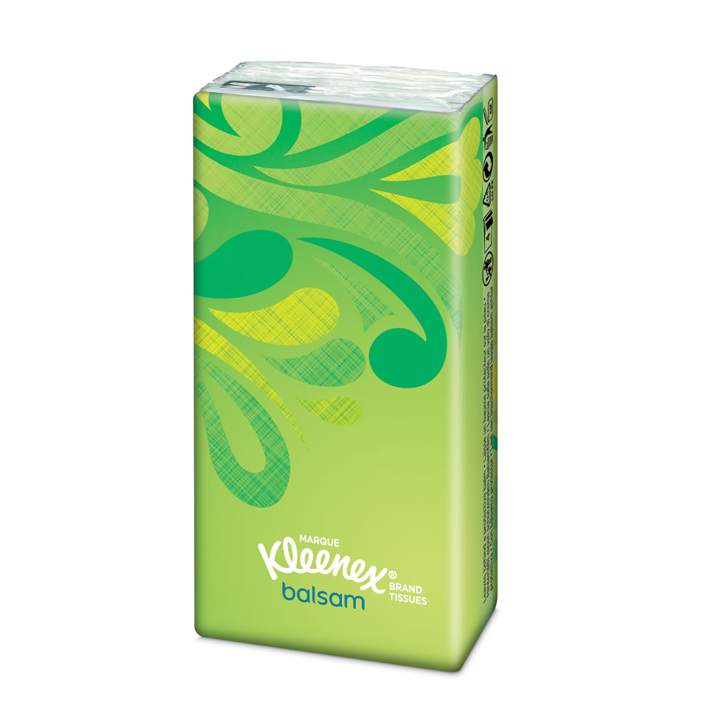 Kleenex Balsam Tissues Pocket Pack Image