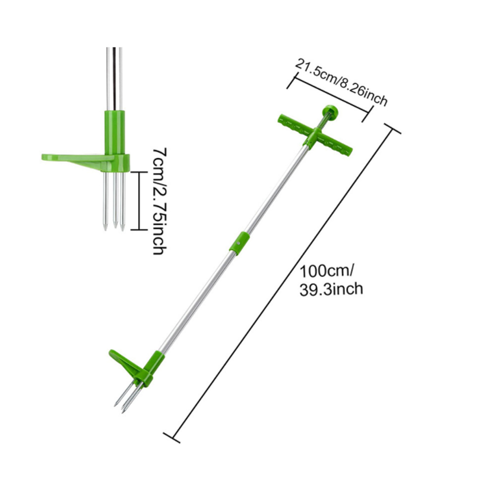 Avilo Green No-Bend Weed Remover Image 5