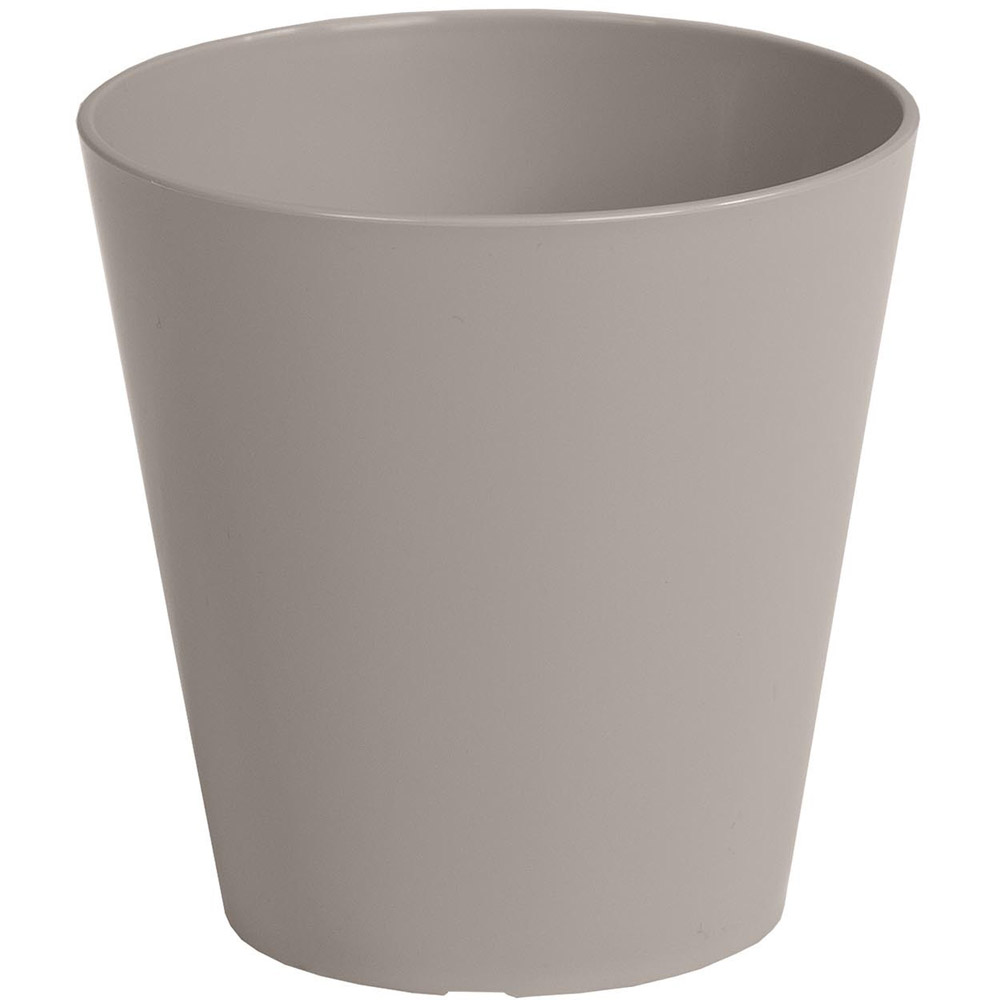 Studio Taupe Indoor Planter Cover 18cm Image
