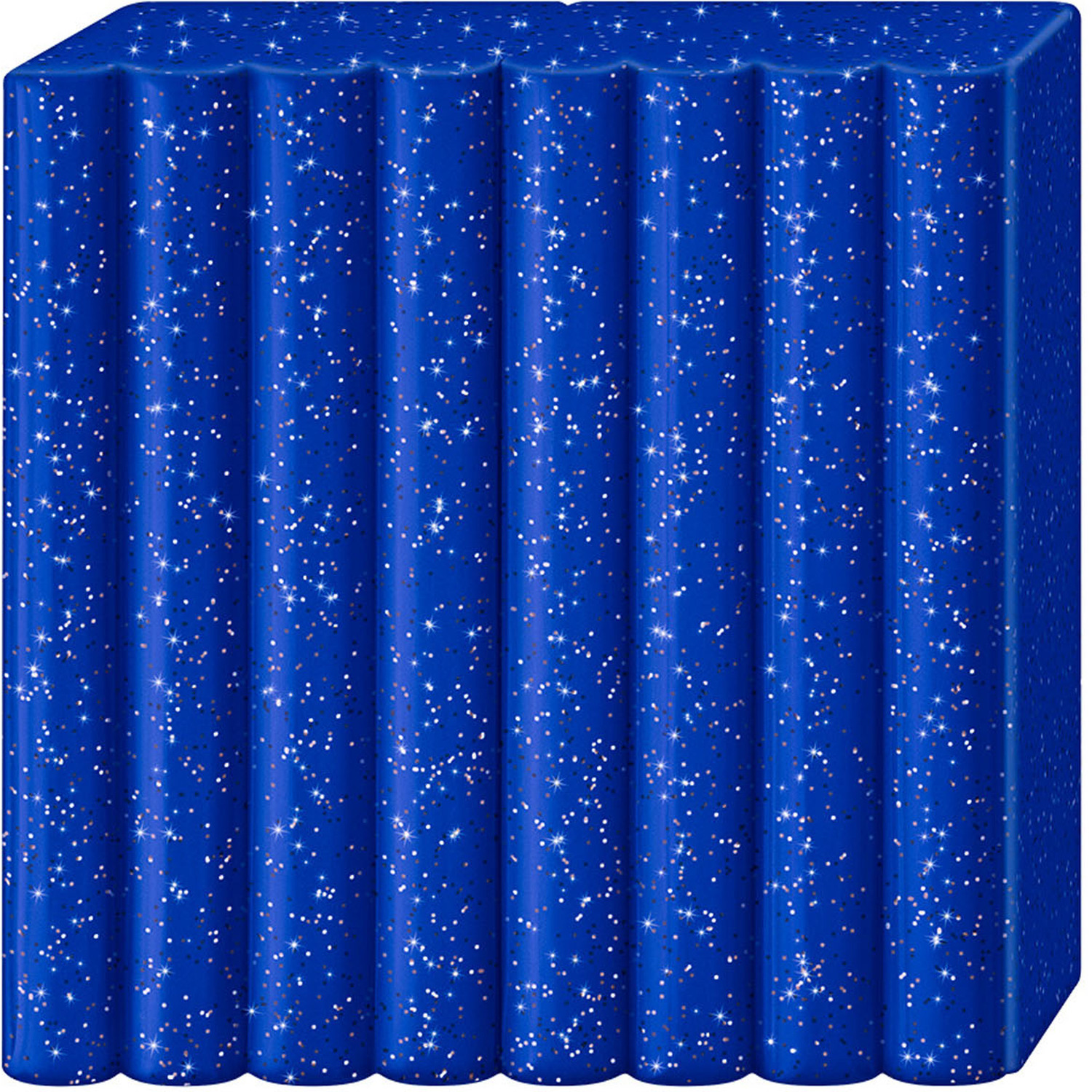 Staedtler FIMO Effect Modelling Clay Block - Glitter Blue Image 2