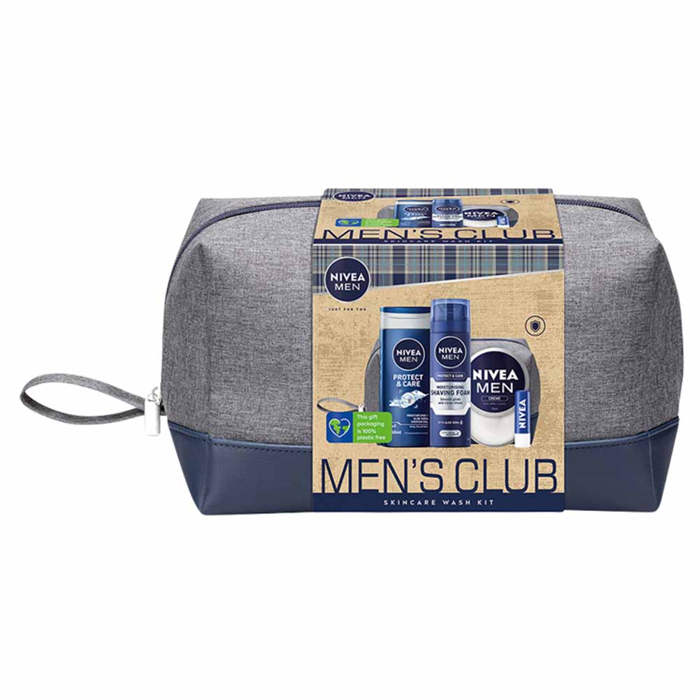 Nivea Men's Club Skincare Wash Gift Set Image 2