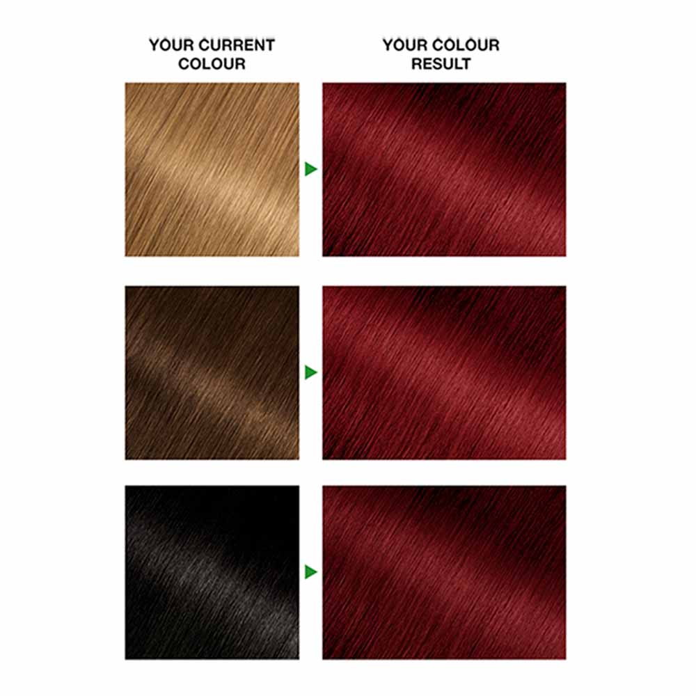 Garnier Nutrisse 6.60 Ultra Fiery Red Permanent Hair Dye Image 2