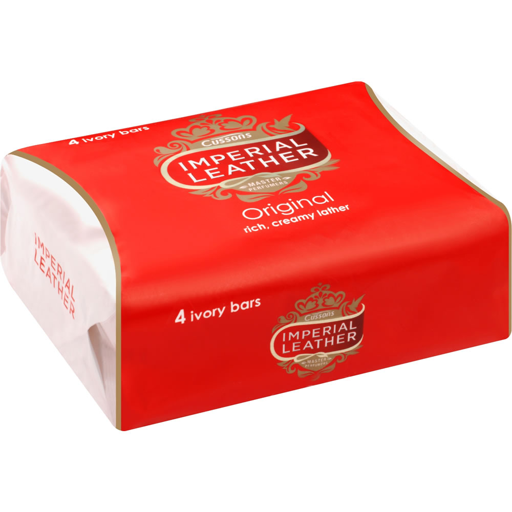 Imperial Leather Ivory Bar Soap 100g 4 pack Image