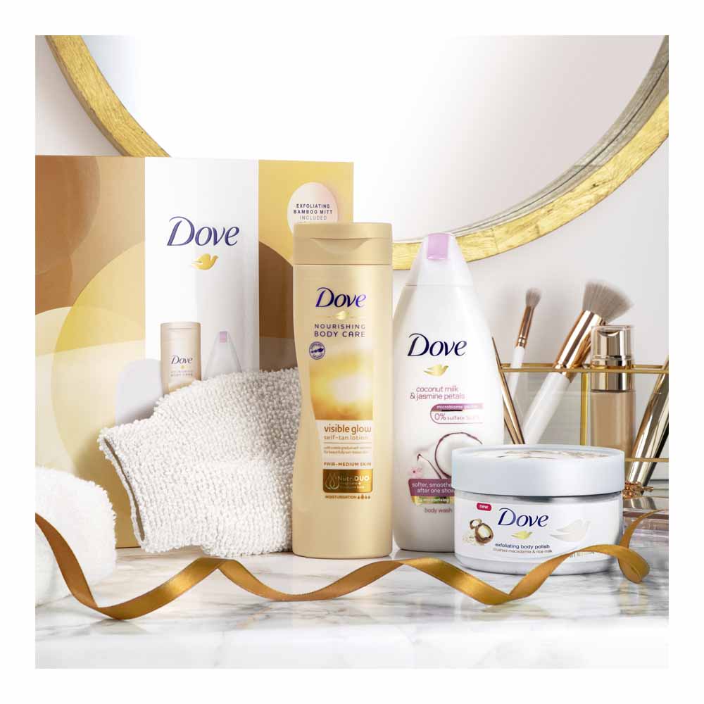 Dove Prep n Glow Gradual Self Tan Gift Set Image 3