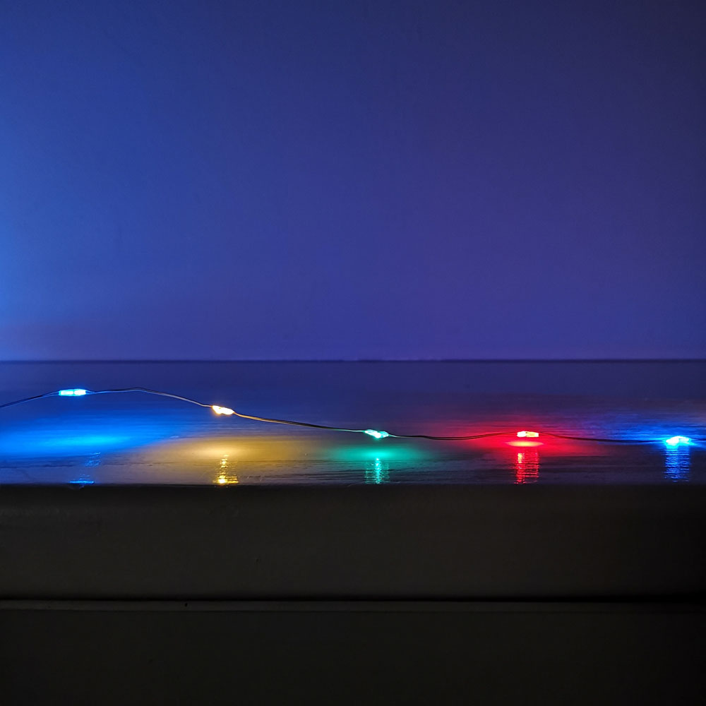 Premier 100 Multicolour LED Micro Brights Multi Function Pin Wire Light 5m Image 5