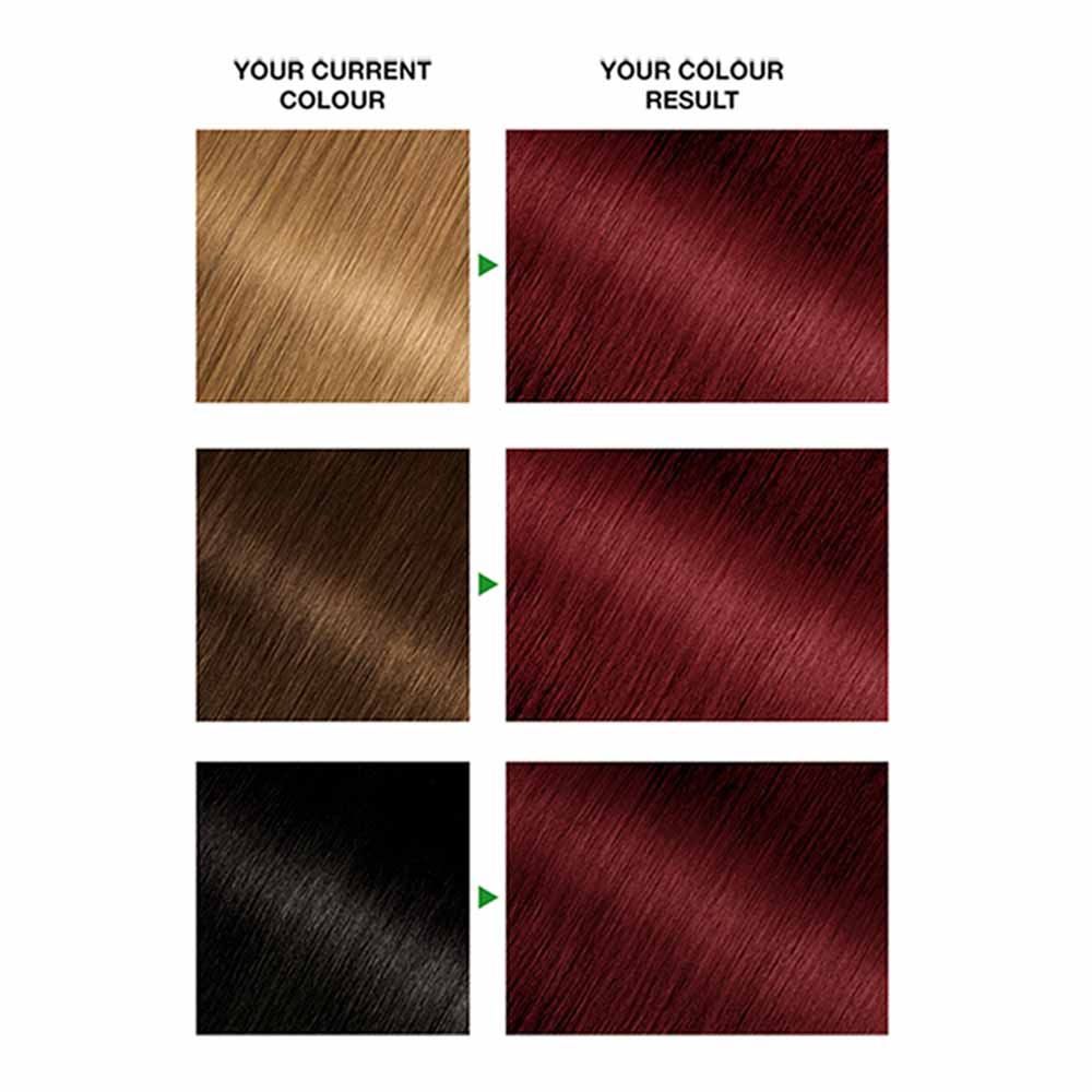 Garnier Nutrisse 5.62 Ultra Vibrant Red Permanent Hair Dye Image 2