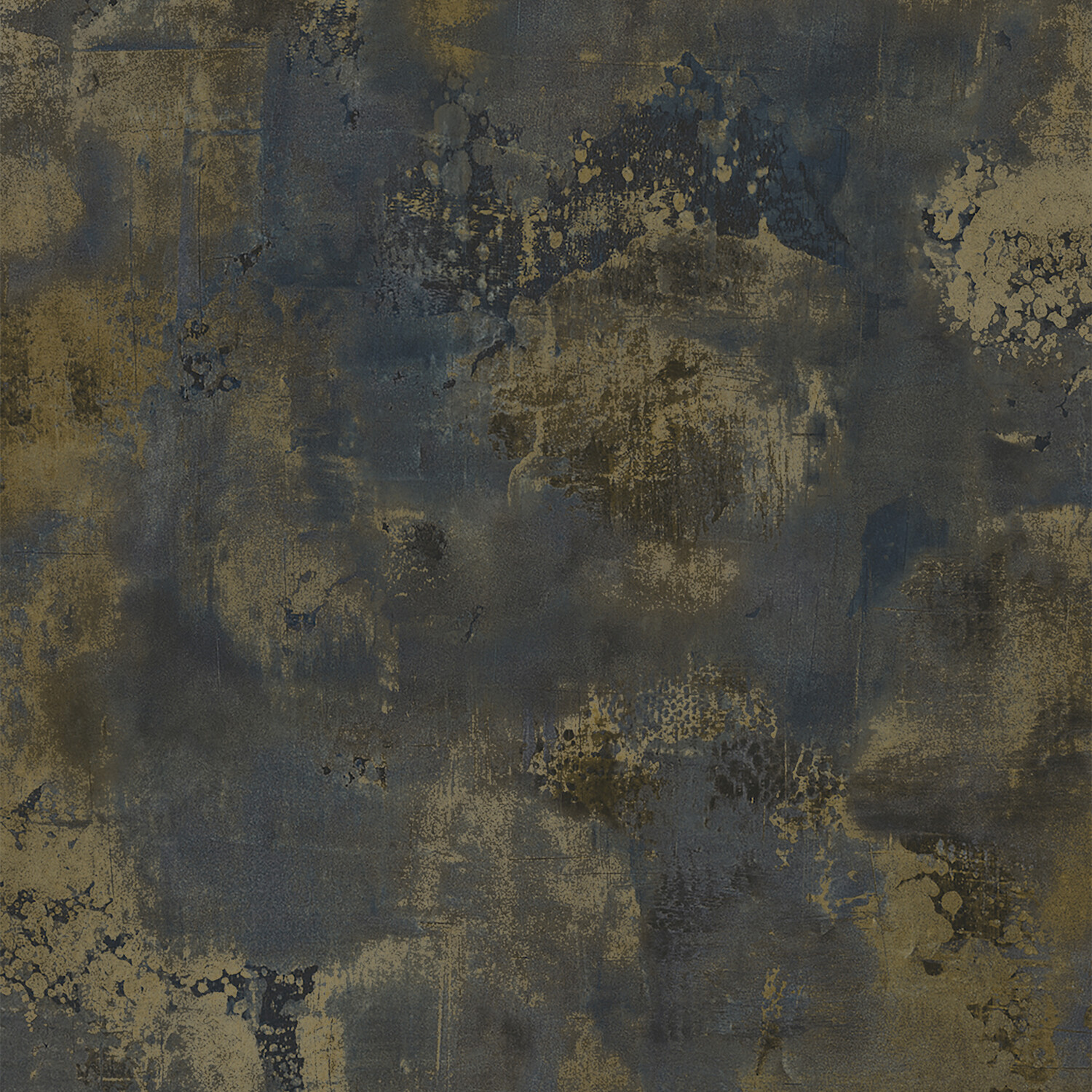 Galvanised Navy Wallpaper - Navy Image 1