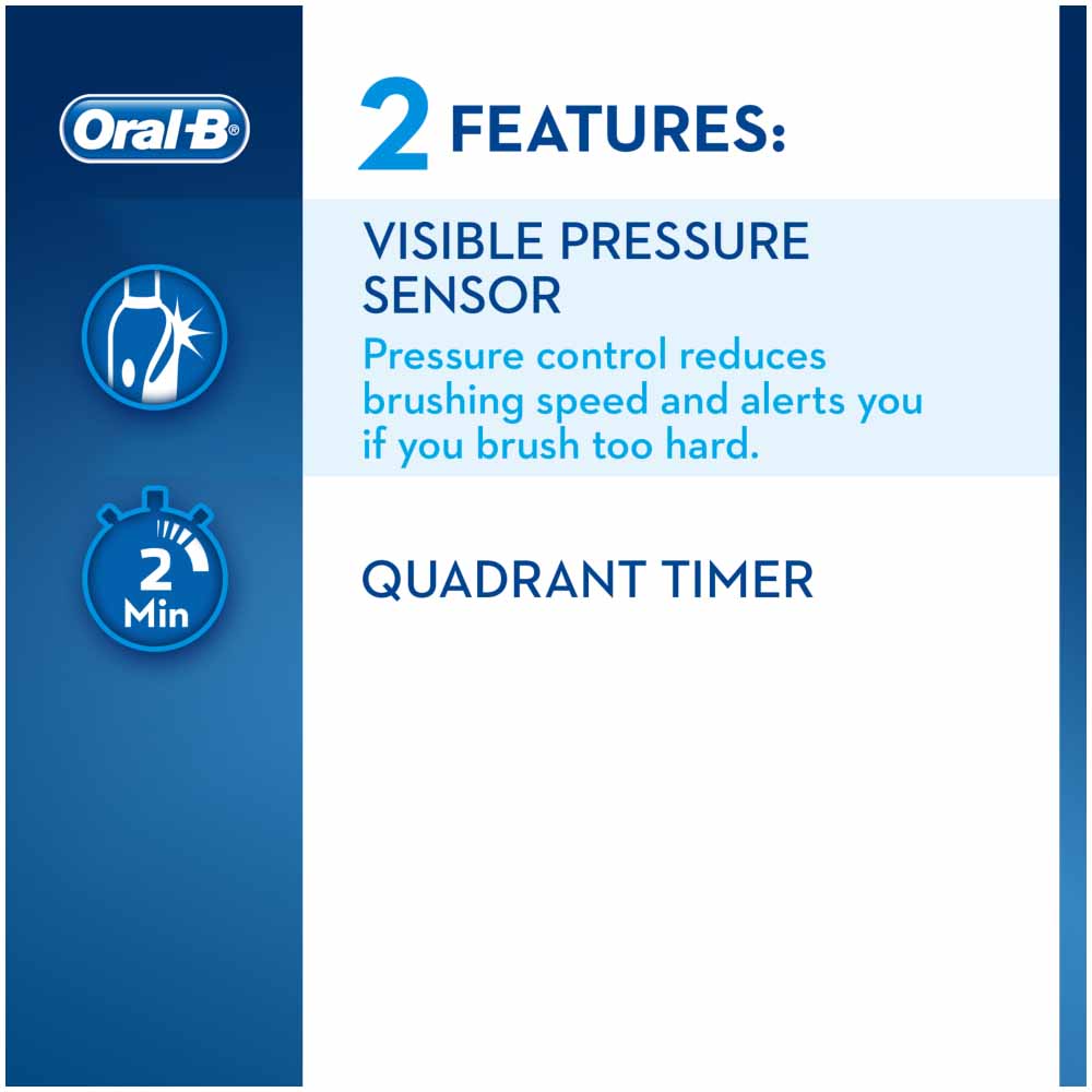Oral-B Pro 2 2000 Cross Action Electric Rechargeable Toothbrush Image 6