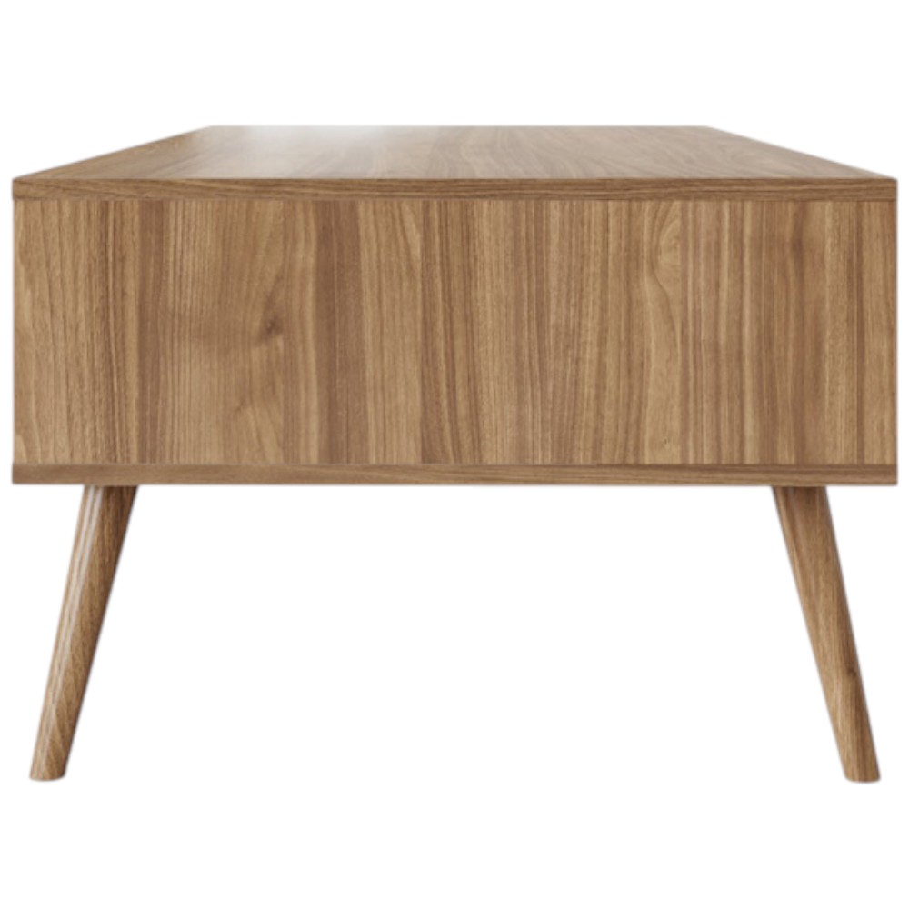 GFW Rowan Oak Louvered Coffee Table Image 3