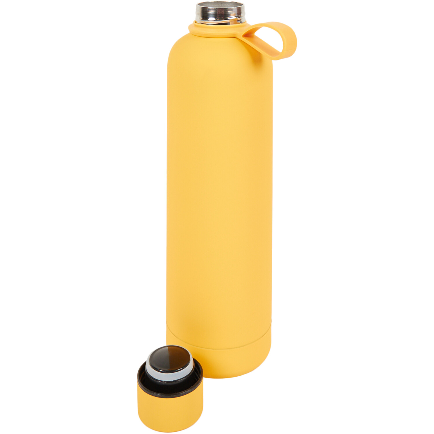 Yellow or Navy Soft Touch Bottle 750ml Image 3