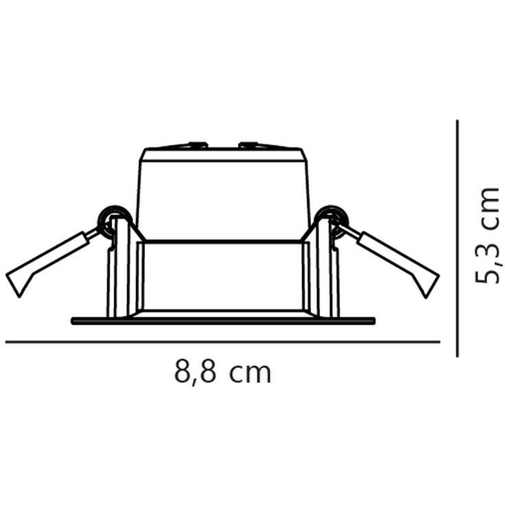 Nordlux Stake 1-Kit White Dimmable LED Downlight Image 6