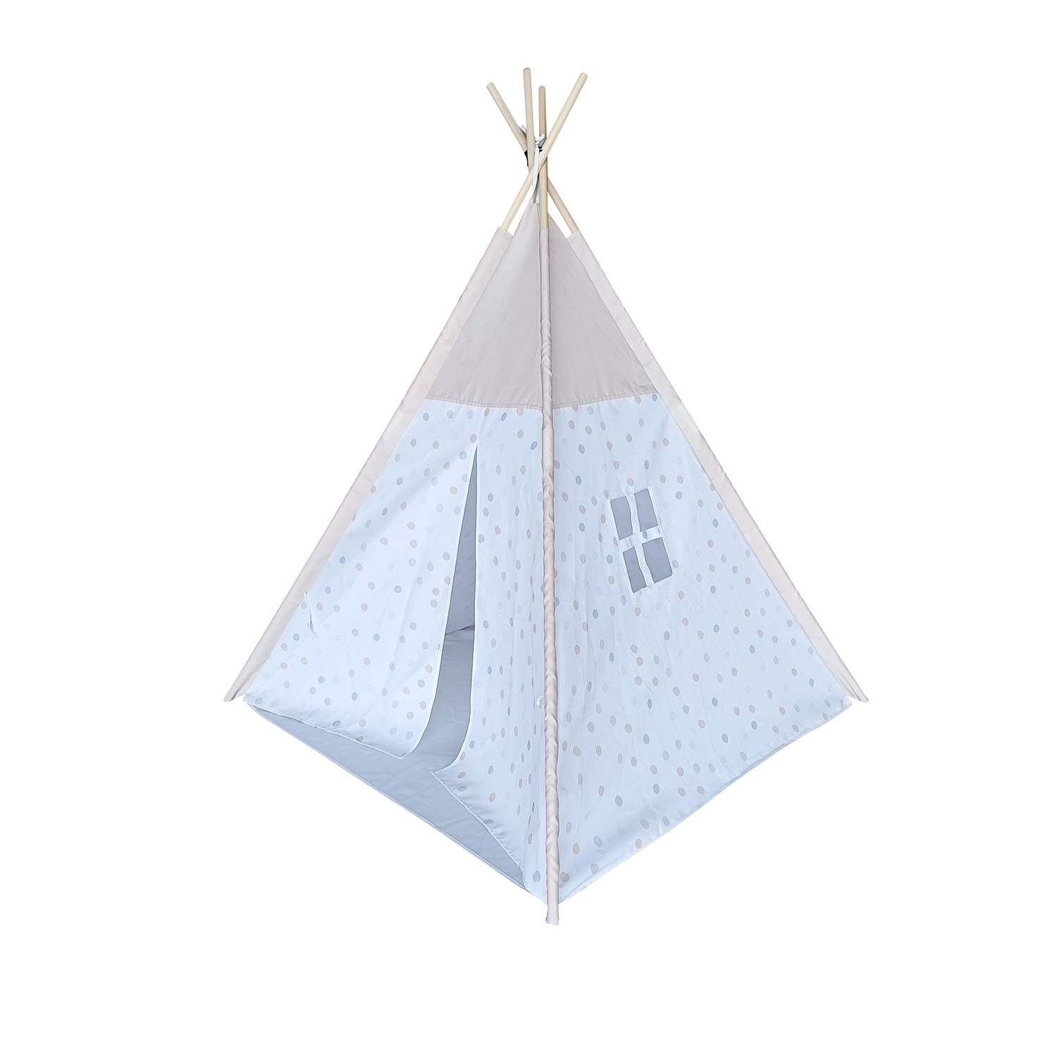 Teepee Play Tent Blue Image 2