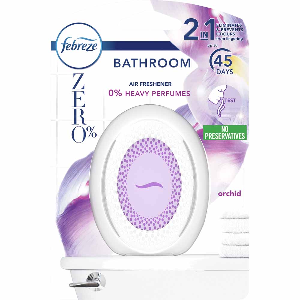 Febreze Bathroom Orchid ZERO Air Freshener Image 1