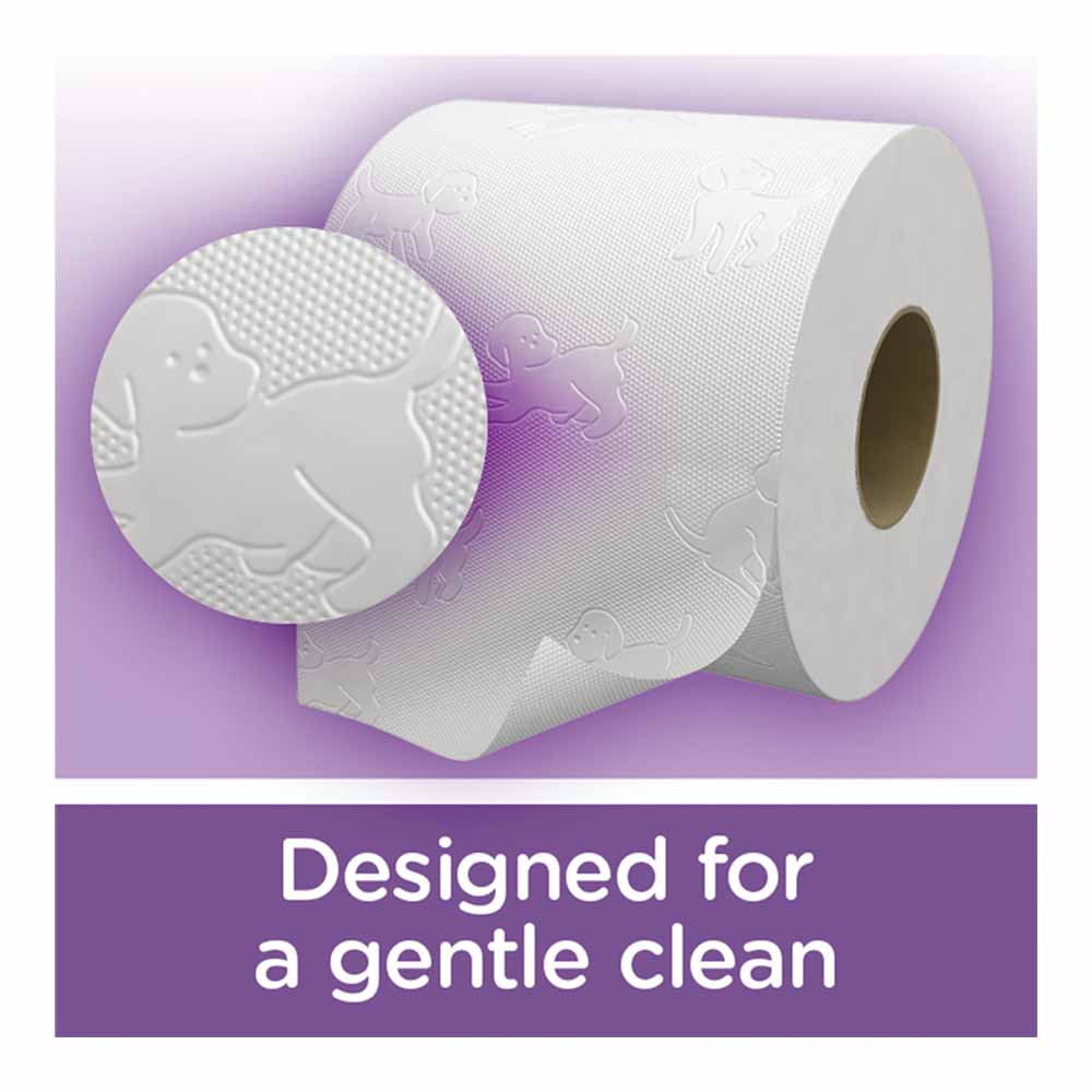 Andrex Gentle Clean Family Bathroom Tissue 9 Roll Image 4