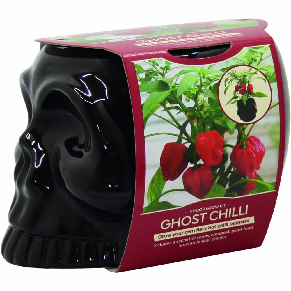 Wilko Christmas Ceramic Black Skull Chilli Kit Image 3