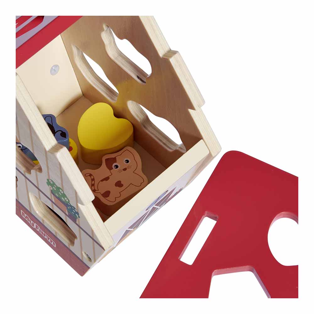 Wilko Little Steps Shape Sorter Farm Image 3