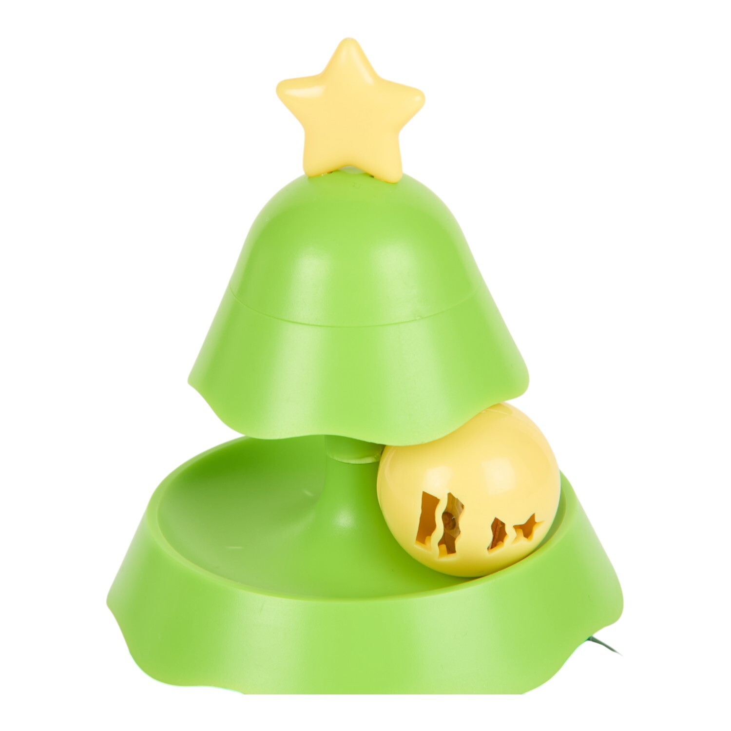Catnip Tree Track Pet Toy Green Image 3