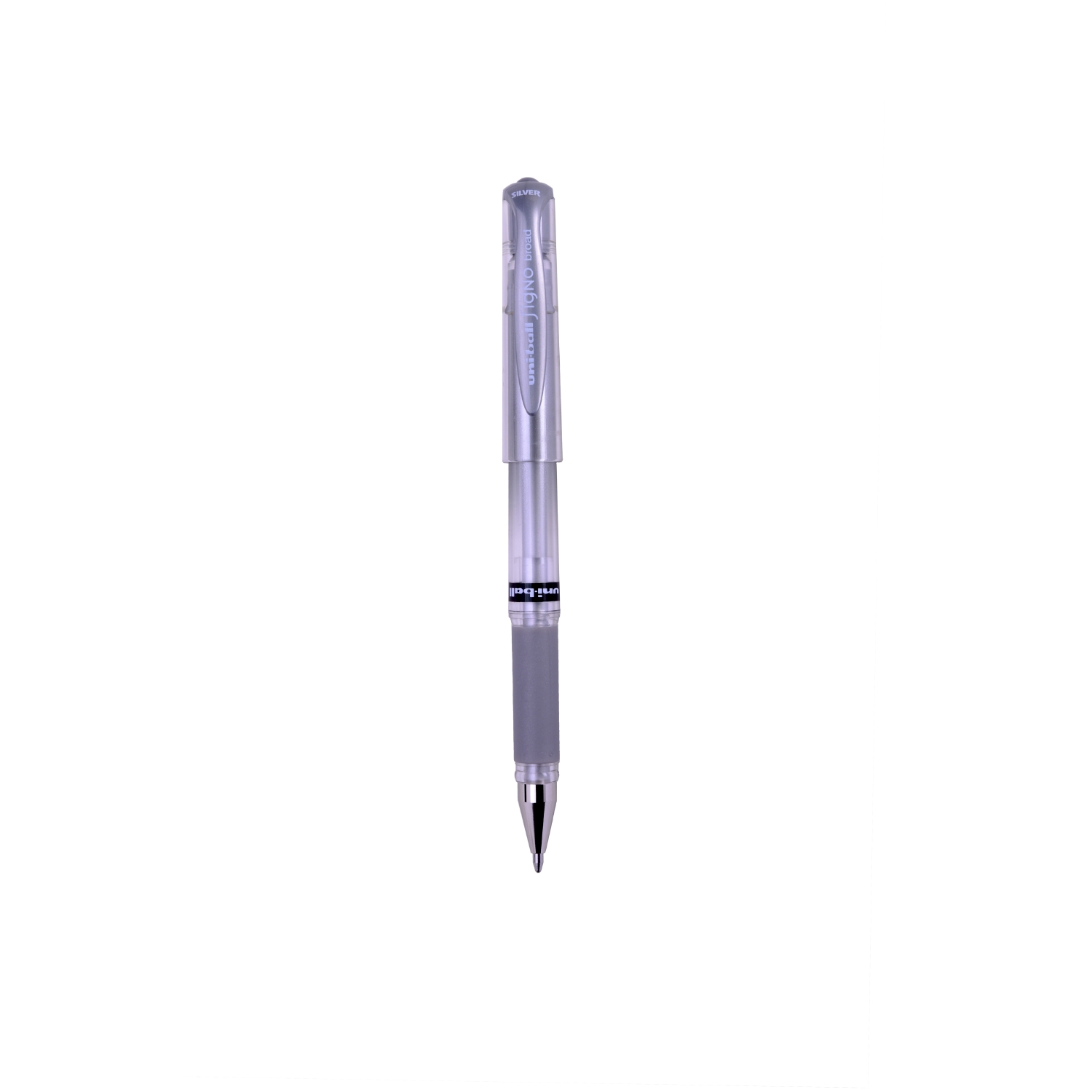 Uniball Signo Broad Pen UM-153 - Silver Image