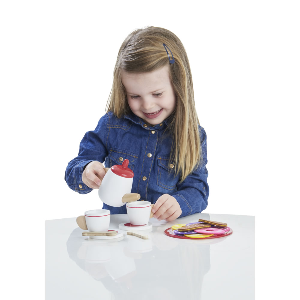 Wilko Let's Pretend Teatime Playset with Accessories Image 5