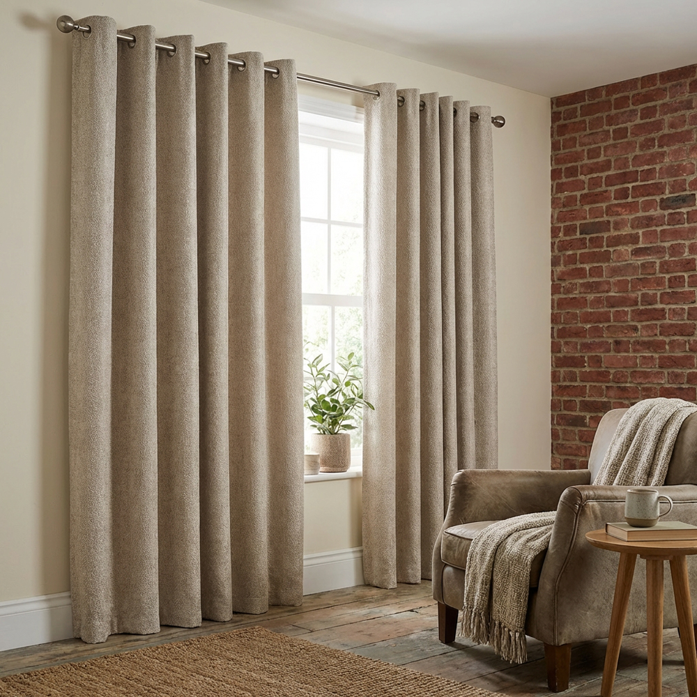 Maison Blackout Curtain Natural 229cm Image 3