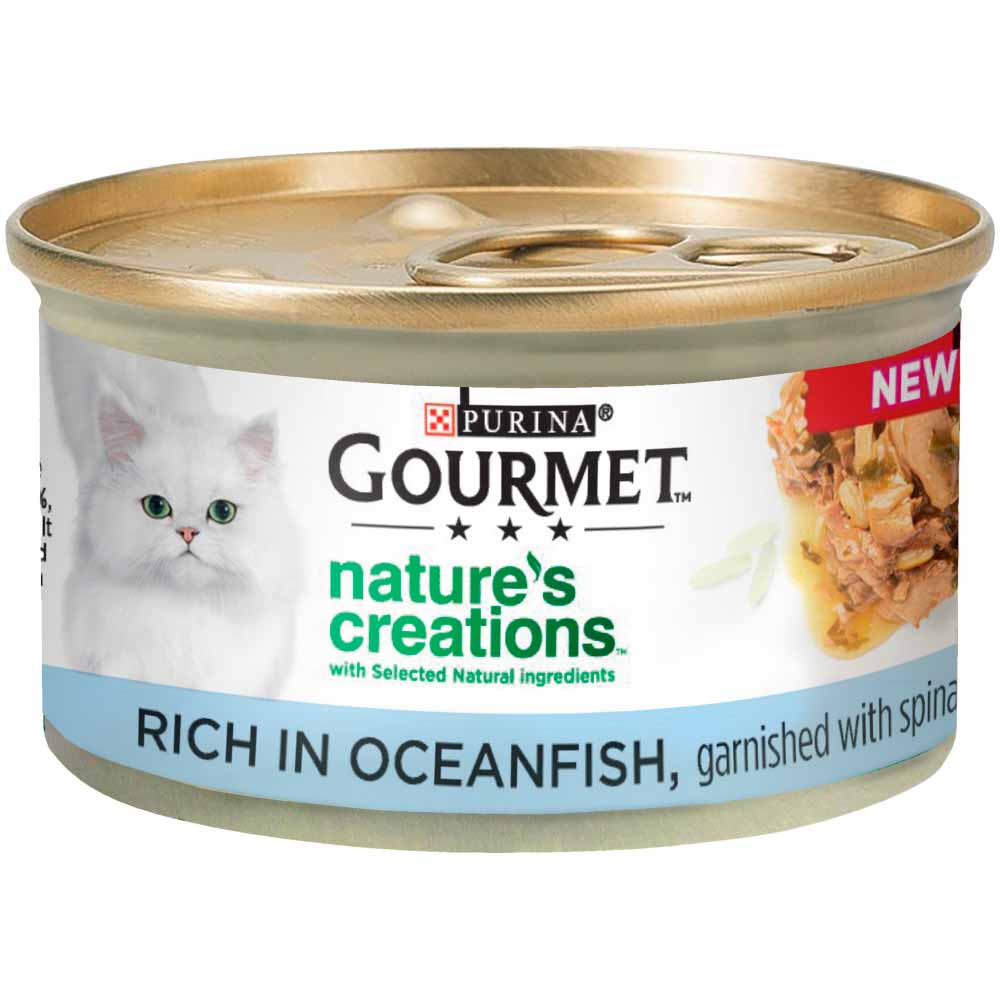 Gourmet Natures Creations Cat Food Fish 85g Image 2